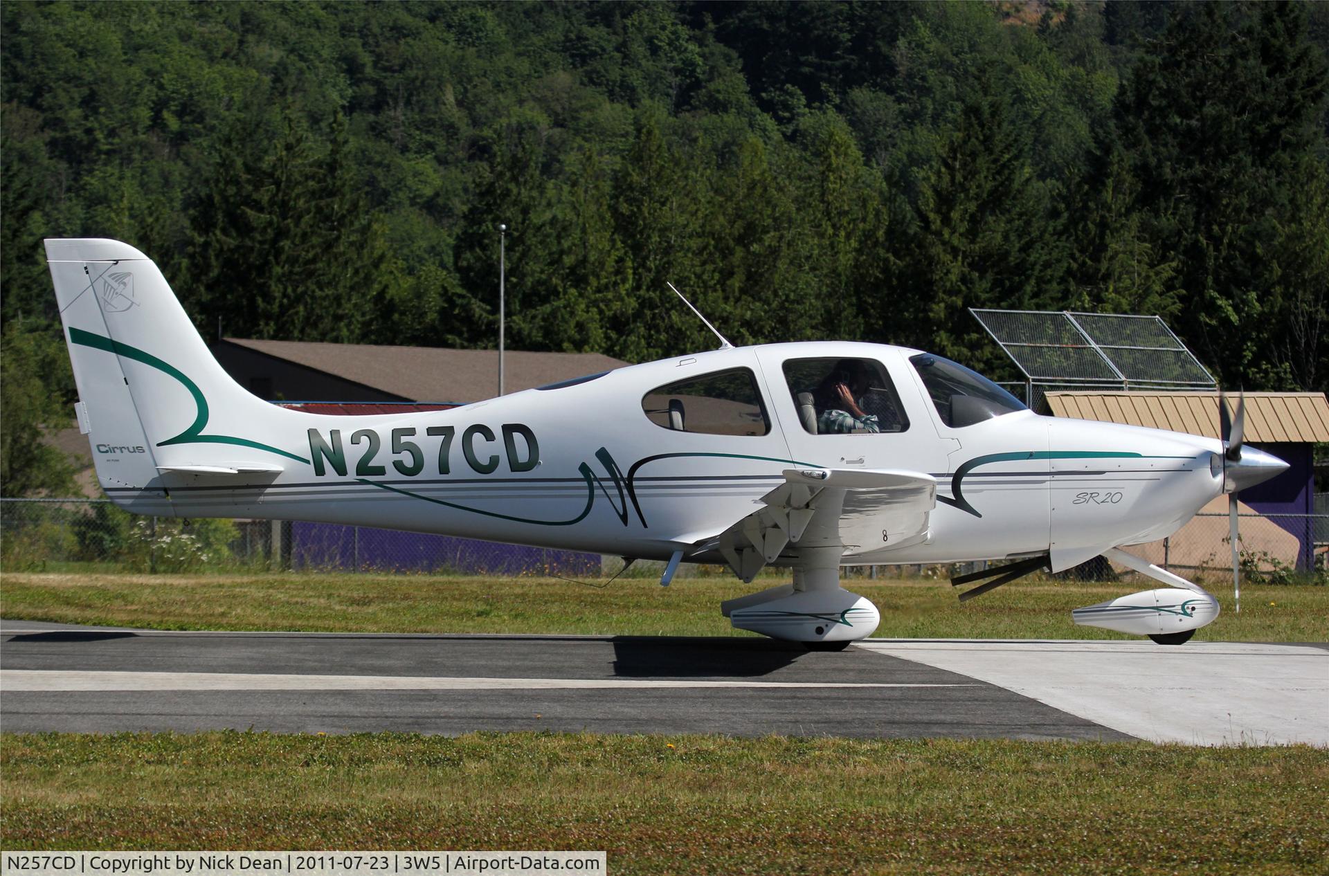 N257CD, 2002 Cirrus SR20 C/N 1184, 3W5 2011