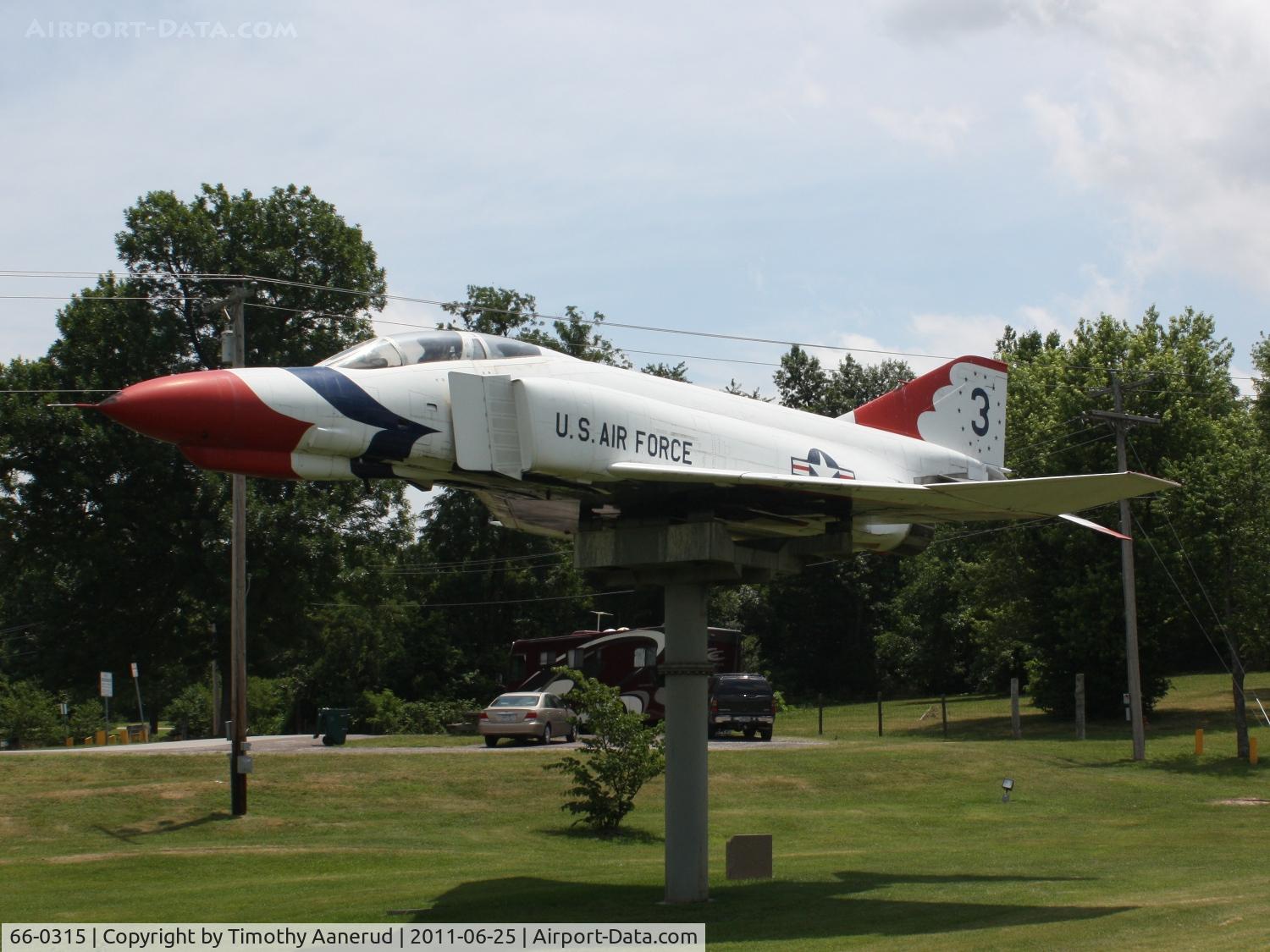 66-0315, McDonnell F-4E Phantom II C/N 2538, McDonnell F-4E-32-MC, c/n: 66-0315