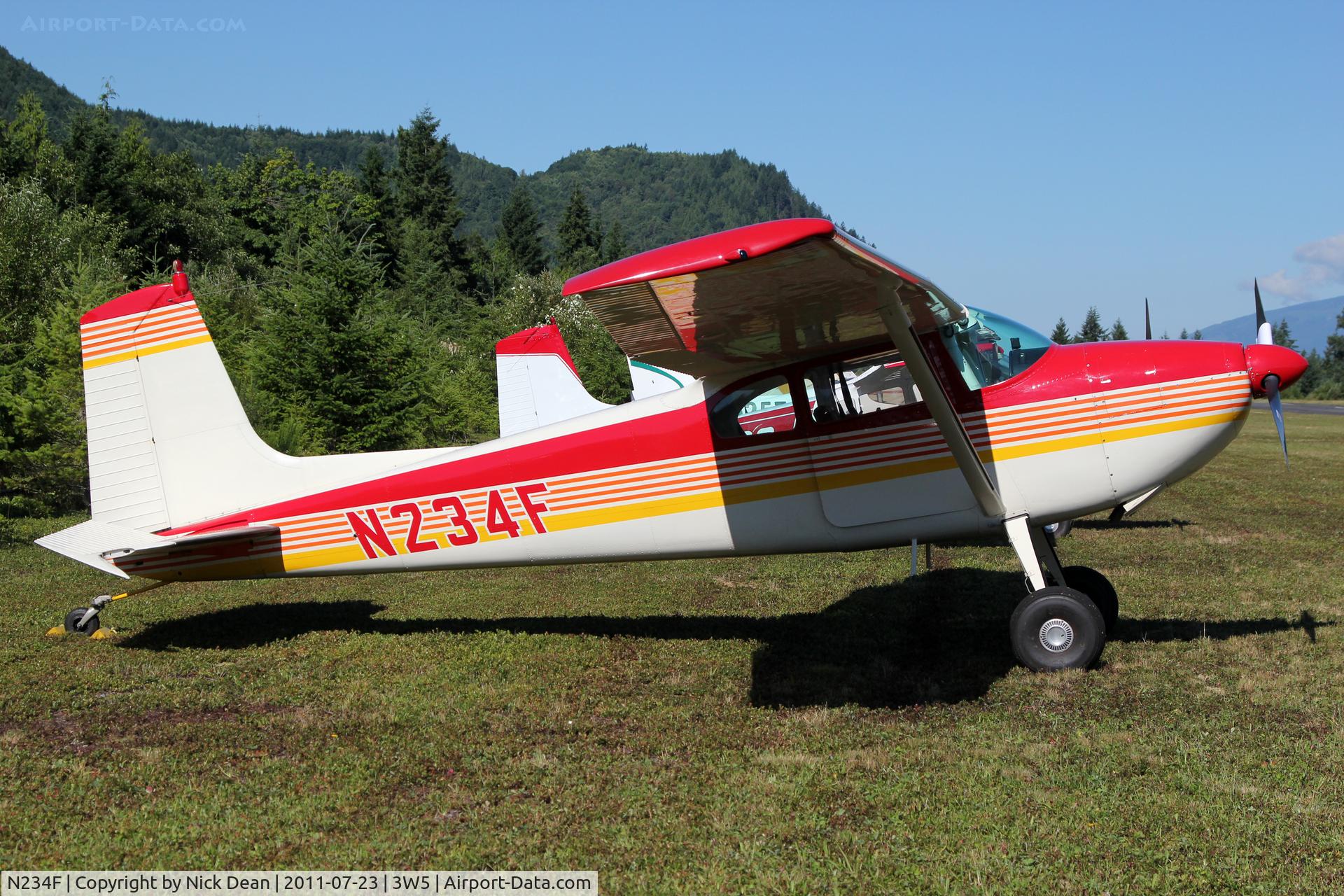 N234F, 1955 Cessna 180 C/N 32142, 3W5 2011 Formerly owned by one of my co workers at BLR