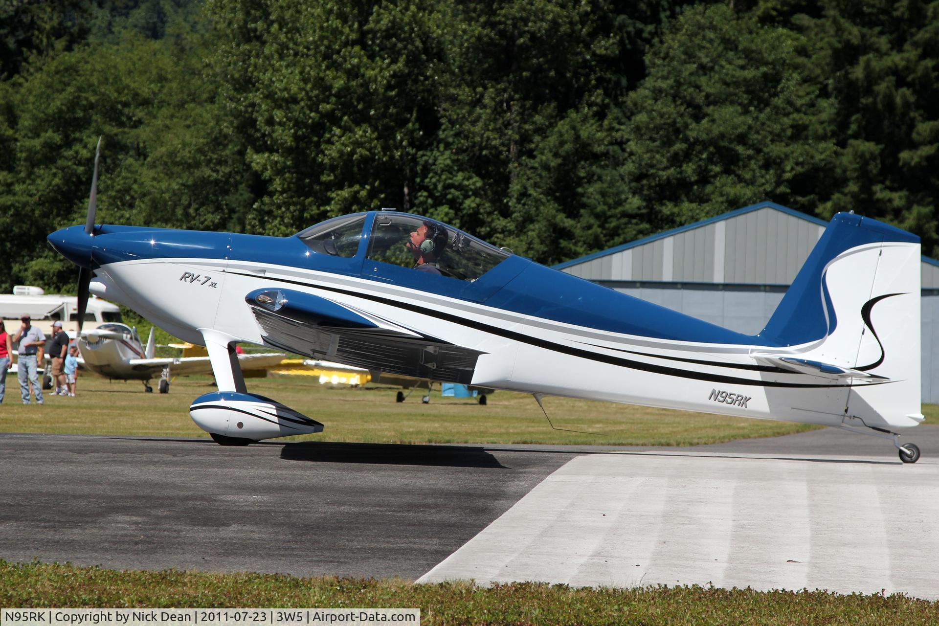 N95RK, 2008 Vans RV-7 C/N 001 (N95RK), 3W5 2011