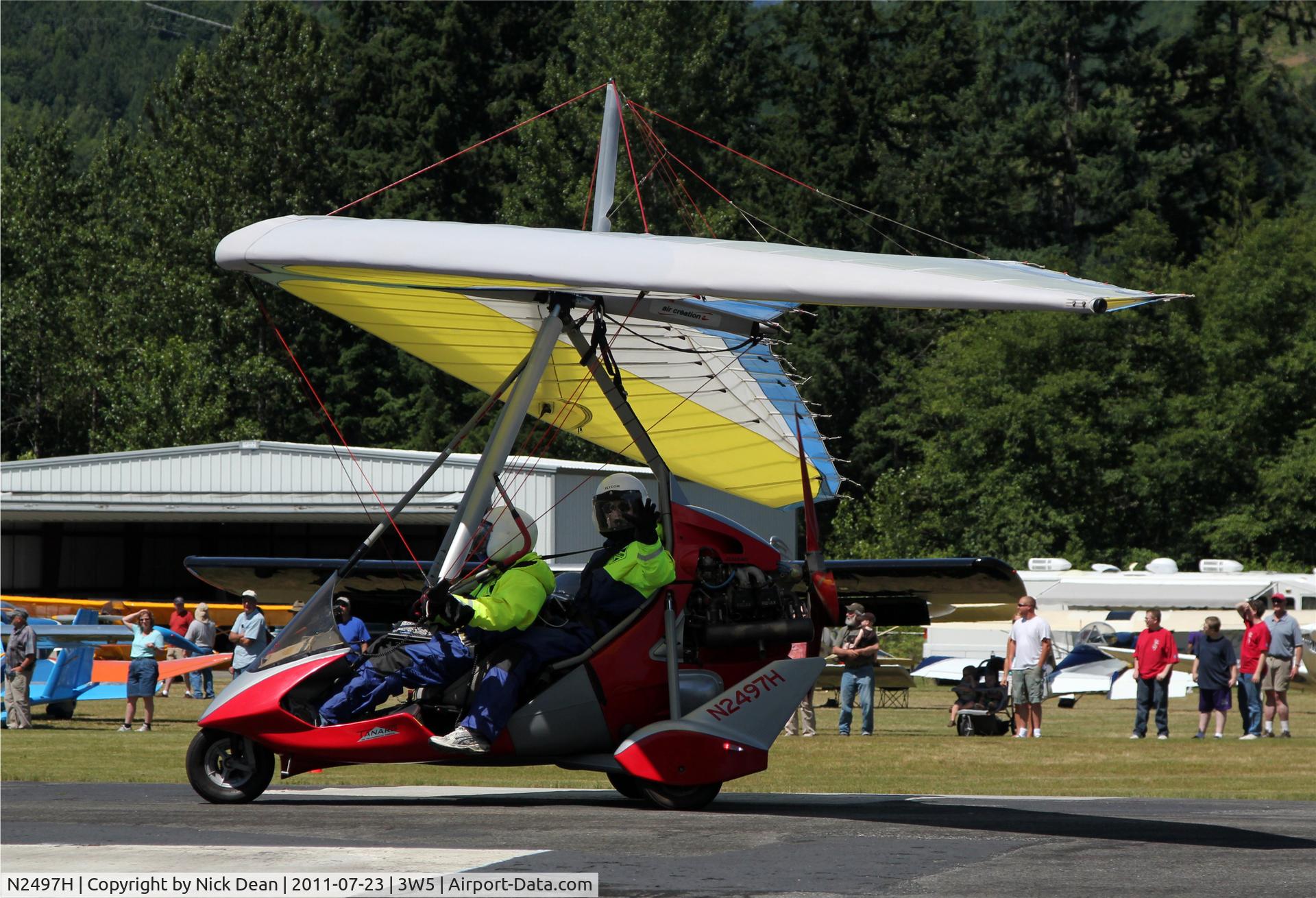 N2497H, 2006 Air Creation Tanarg C/N T06075, 3W5 2011
