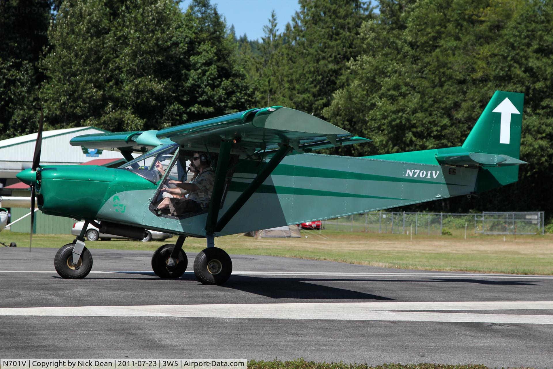 N701V, 2007 Zenith CH-701 SP C/N 5215, 3W5 2011