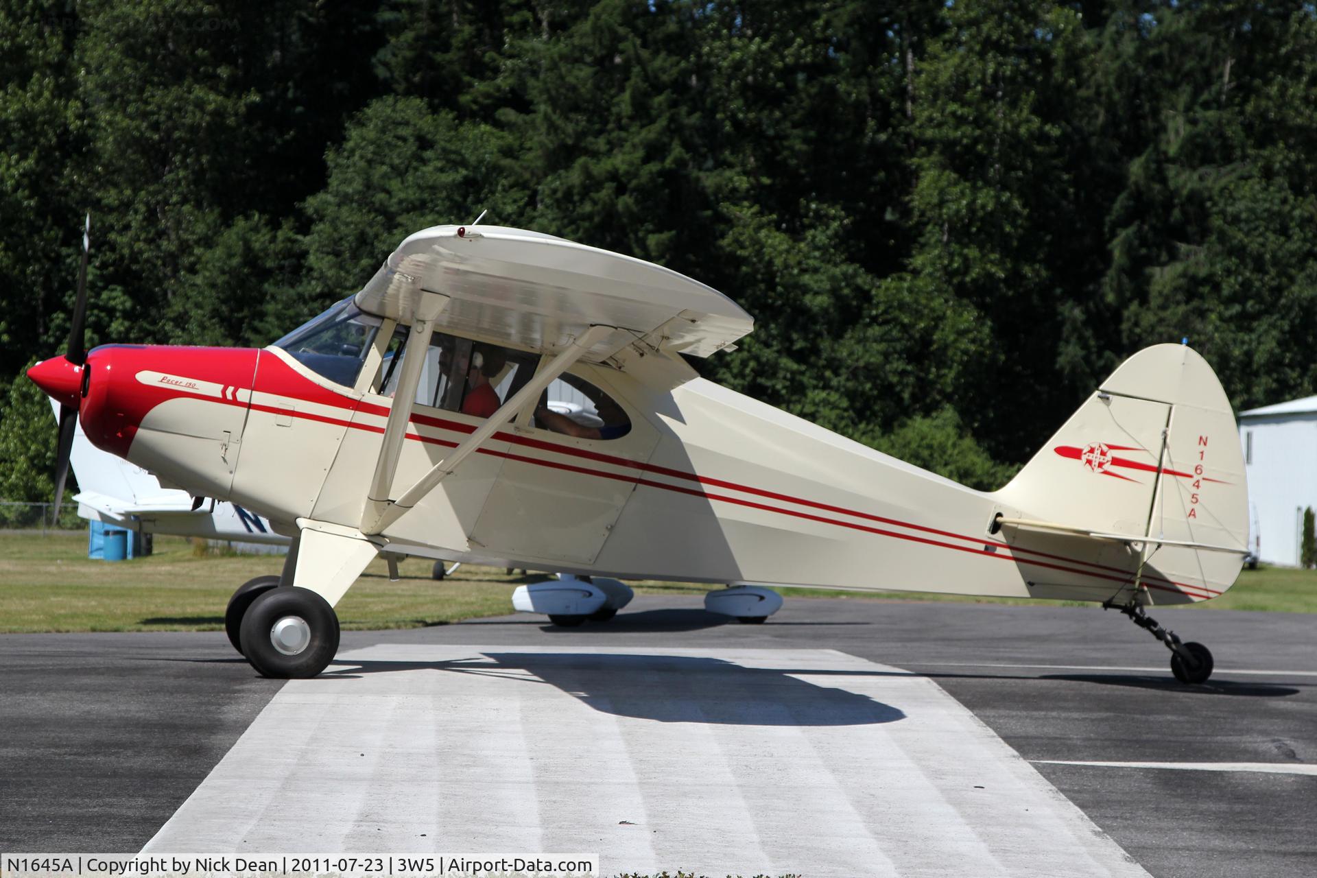 N1645A, 1952 Piper PA-20 Pacer C/N 20-843, 3W5 2011