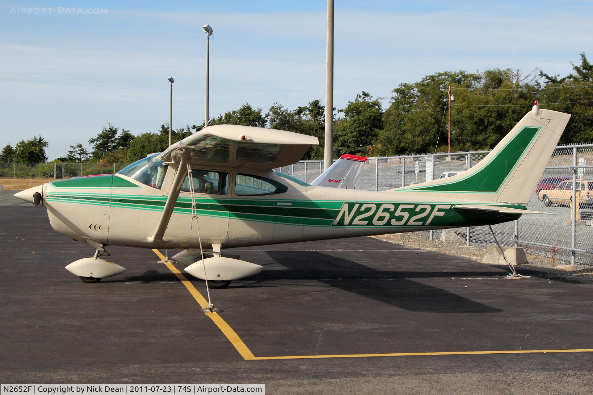 N2652F, 1965 Cessna 182J Skylane C/N 18256752, 74S Anacortes