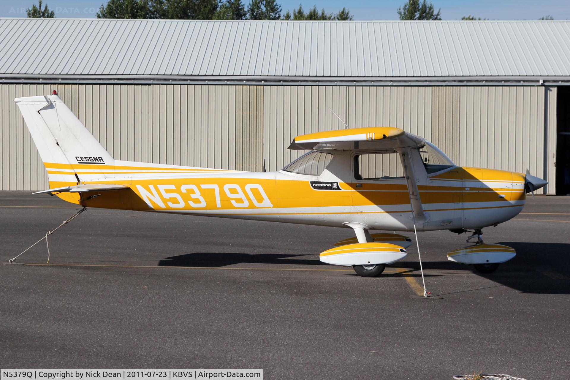 N5379Q, 1972 Cessna 150L C/N 15073279, KBVS/BVS