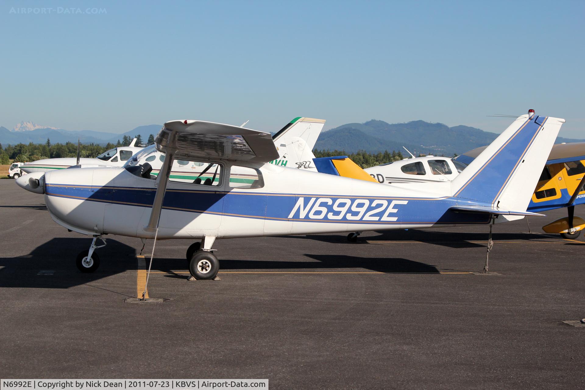 N6992E, 1960 Cessna 175A Skylark C/N 56492, KBVS/BVS