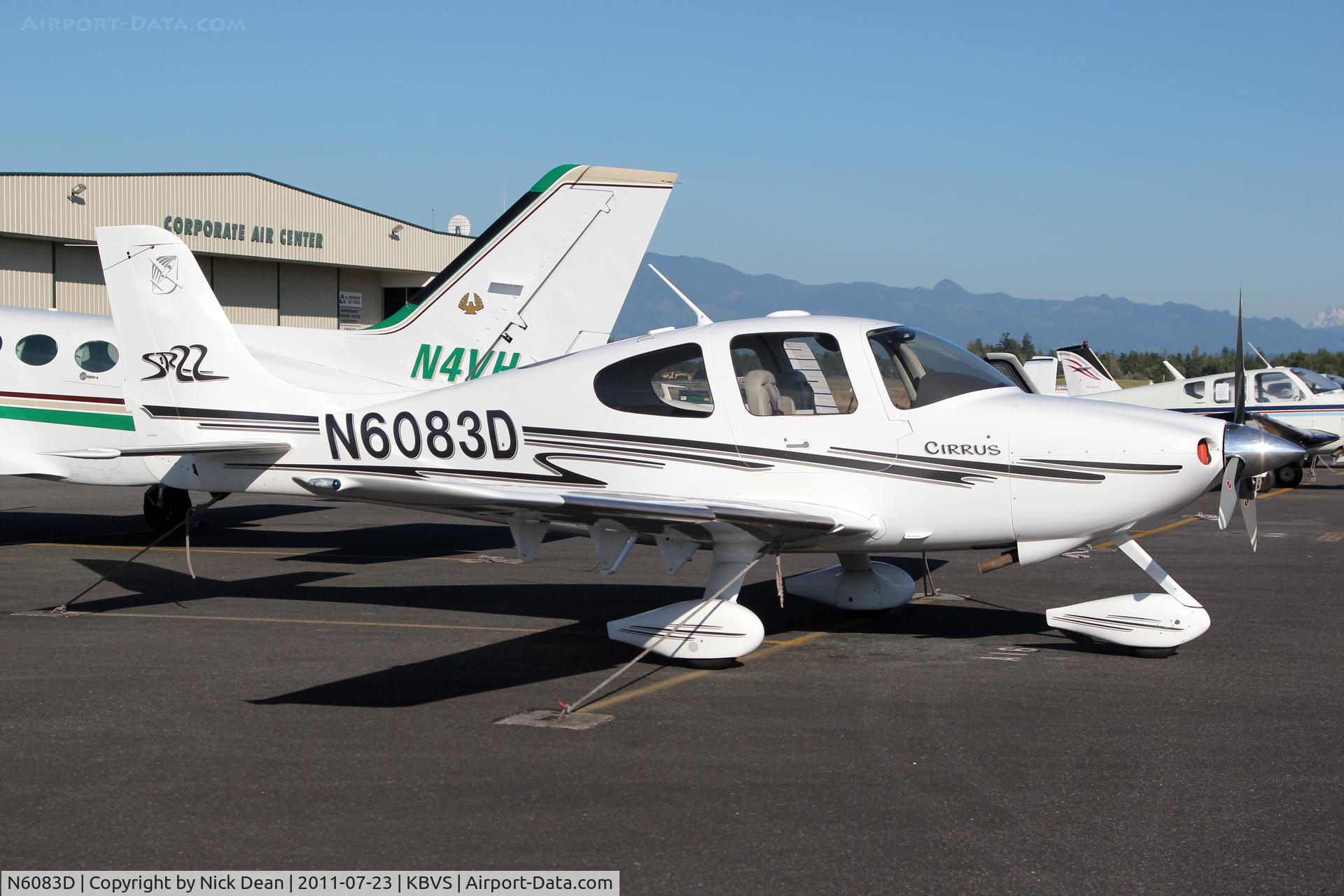 N6083D, 2003 Cirrus SR22 C/N 0612, KBVS/BVS