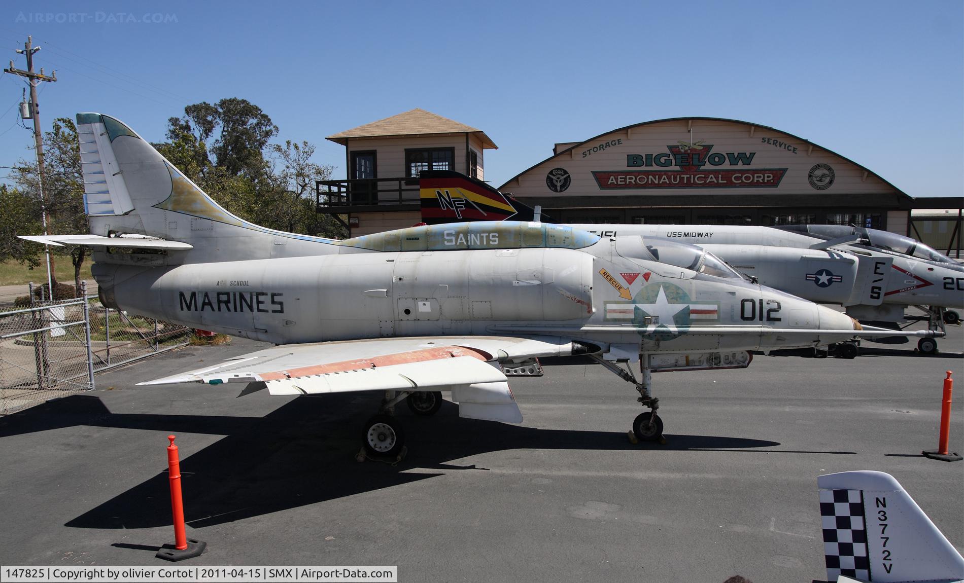 147825, Douglas A-4L Skyhawk C/N 12589, Santa maria air museum