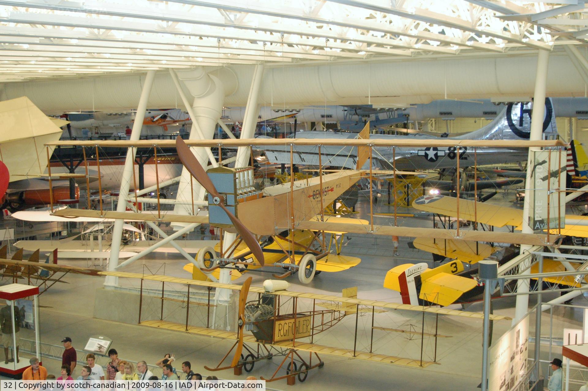 32, Benoist-Korn Type XII, Benoist-Korn Type XII at the Steven F. Udvar-Hazy Center, Smithsonian National Air and Space Museum, Chantilly, VA