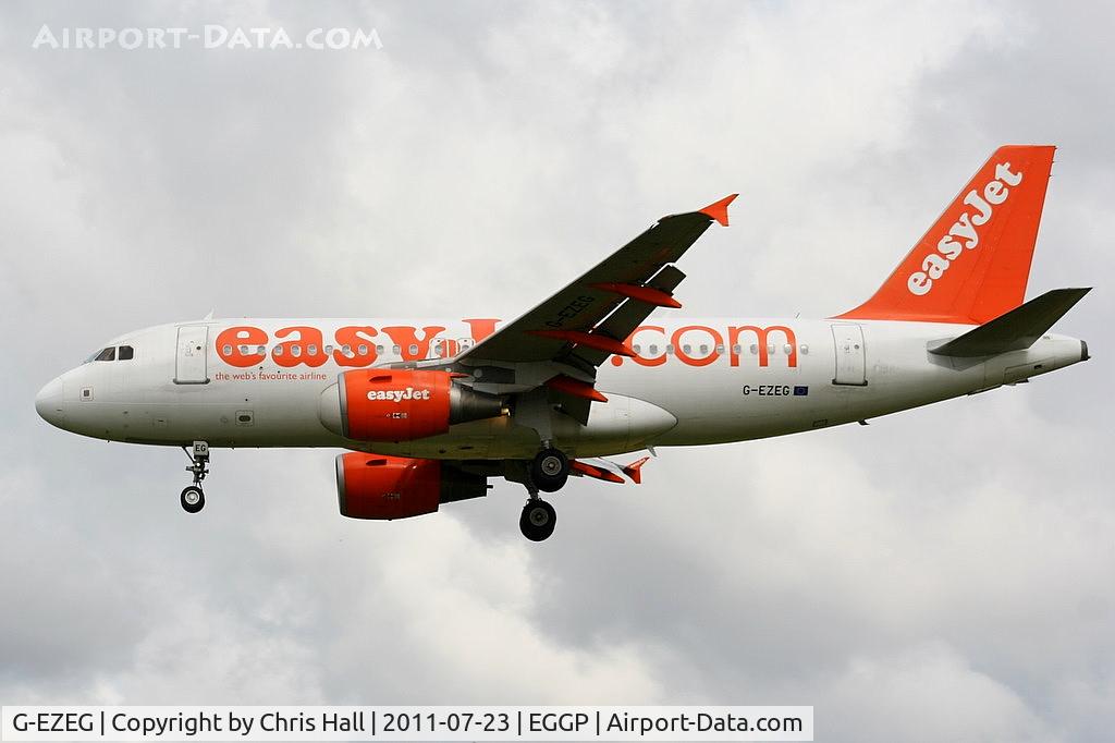 G-EZEG, 2004 Airbus A319-111 C/N 2181, easyJet