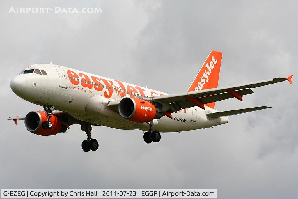 G-EZEG, 2004 Airbus A319-111 C/N 2181, easyJet