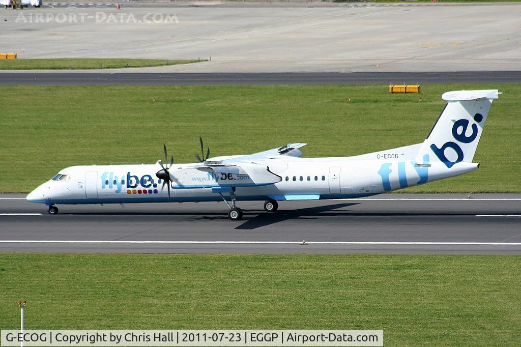 G-ECOG, 2008 De Havilland Canada DHC-8-402Q Dash 8 C/N 4220, flybe
