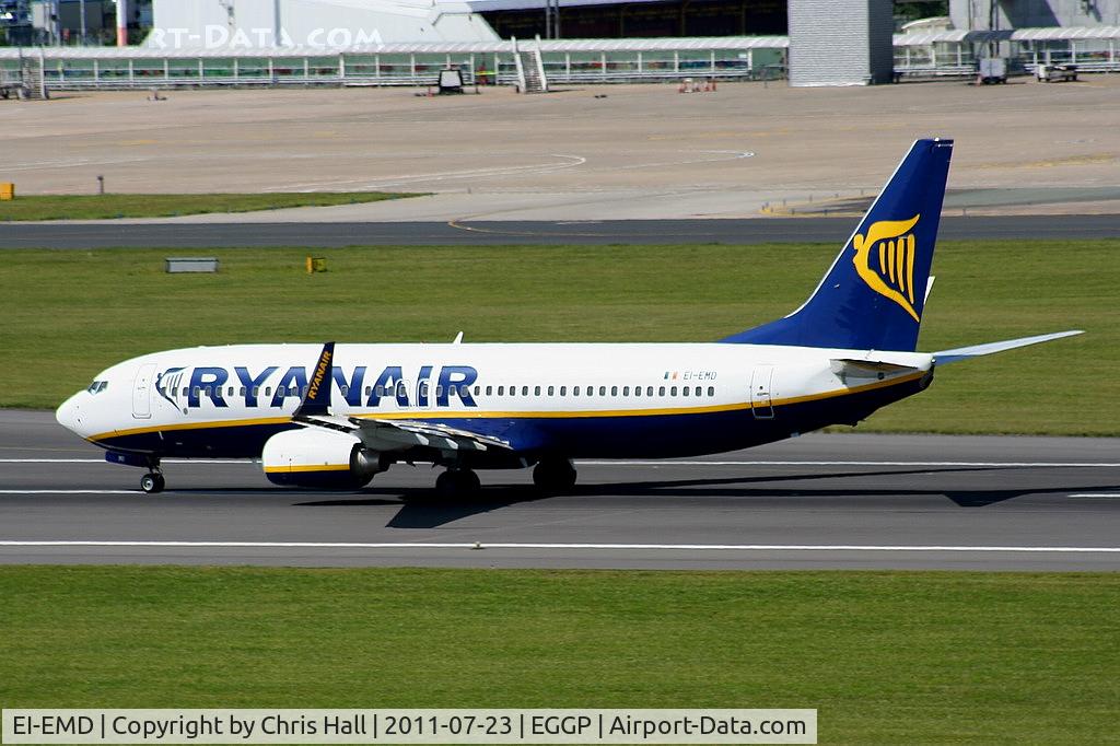 EI-EMD, 2010 Boeing 737-8AS C/N 38509, Ryanair