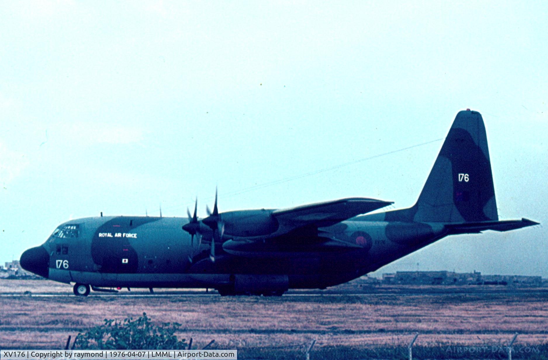XV176, 1976 Lockheed C-130K Hercules C.1 C/N 382-4169, C130 Hercules XV176 RAF