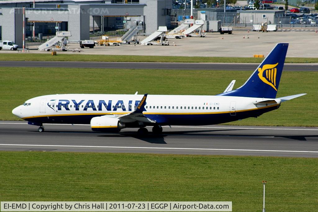 EI-EMD, 2010 Boeing 737-8AS C/N 38509, Ryanair