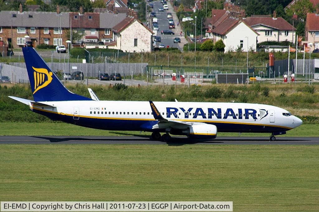 EI-EMD, 2010 Boeing 737-8AS C/N 38509, Ryanair