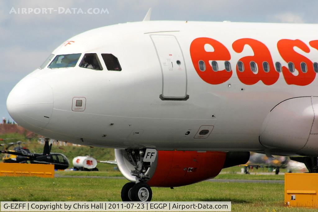 G-EZFF, 2009 Airbus A319-111 C/N 3844, easyJet