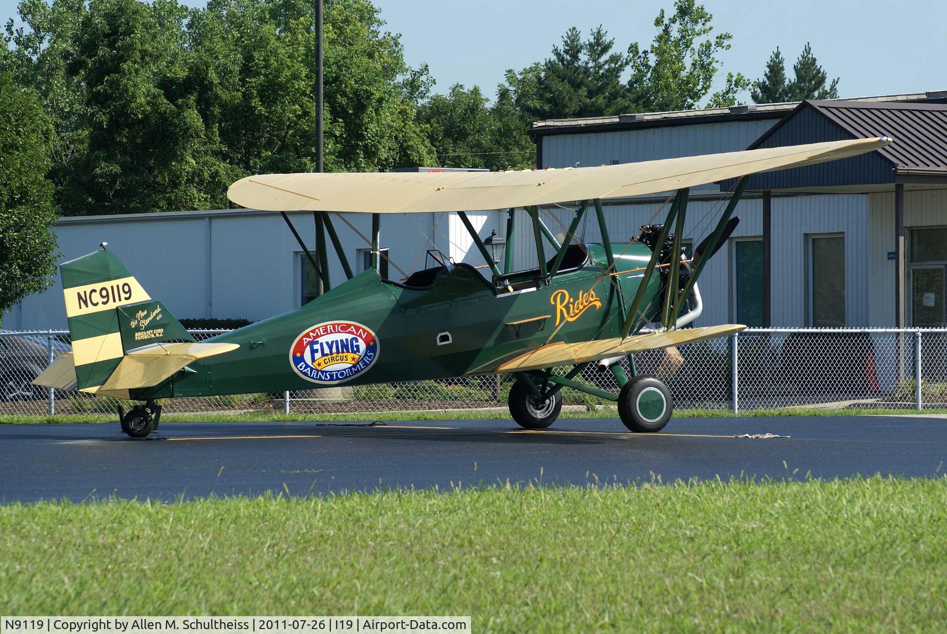 N9119, New Standard D-25 C/N 143, New Standard D-25