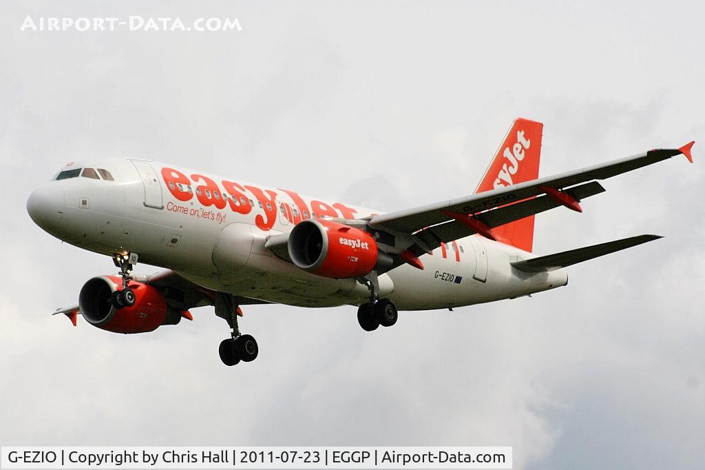 G-EZIO, 2005 Airbus A319-111 C/N 2512, easyJet
