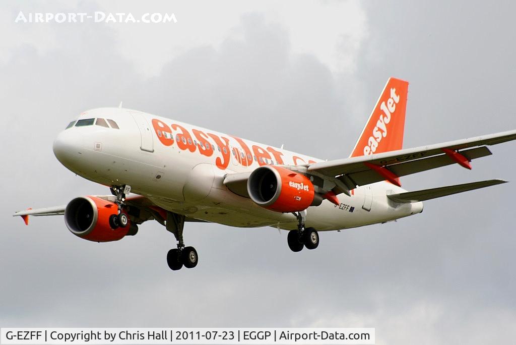 G-EZFF, 2009 Airbus A319-111 C/N 3844, easyJet