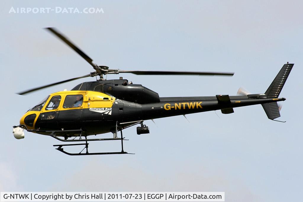 G-NTWK, 1986 Aerospatiale AS-355F-1 Twin Squirrel C/N 5347, operating for Network Rail