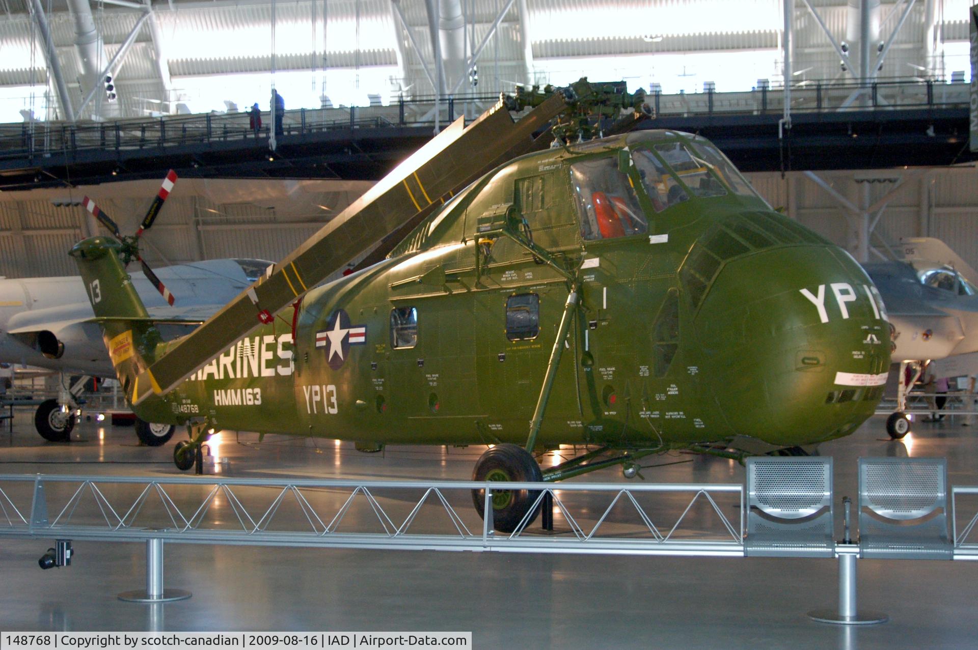148768, Sikorsky UH-34D Seahorse C/N 58-1319, Sikorsky UH-34D Seahorse at the Steven F. Udvar-Hazy Center, Smithsonian National Air and Space Museum, Chantilly, VA