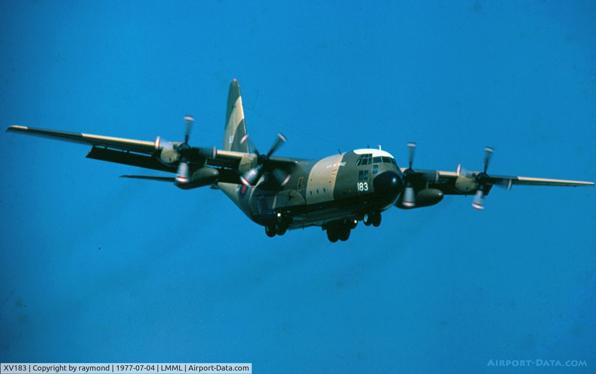 XV183, 1967 Lockheed C-130K Hercules C.3 C/N 382-4200, C130K XV183 RAF