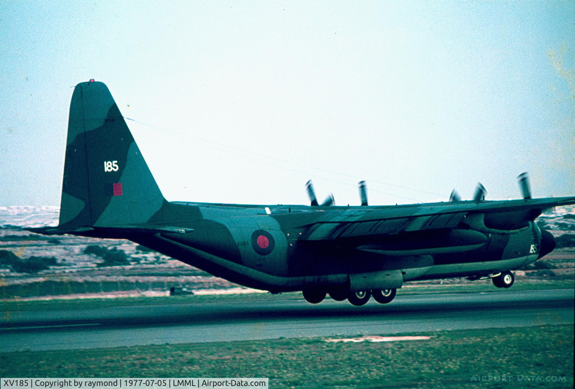 XV185, 1967 Lockheed C-130K Hercules C.1 C/N 382-4203, C130 XV185 RAF