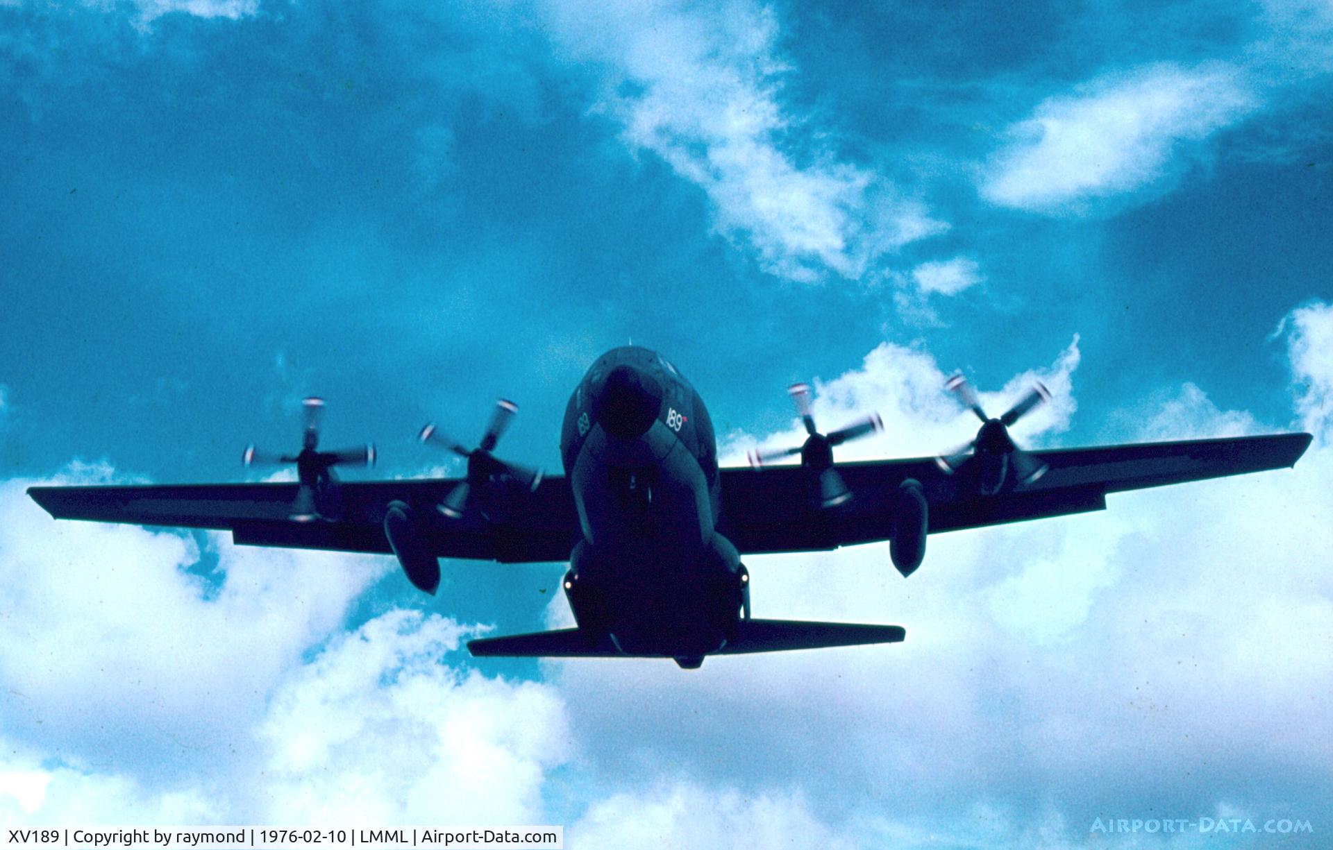 XV189, 1967 Lockheed C-130K Hercules C.1 C/N 382-4207, C130 XV189 RAF