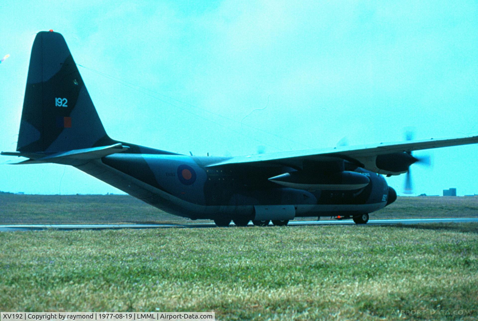 XV192, 1967 Lockheed C-130K Hercules C.1 C/N 382-4212, C130K XV192 RAF