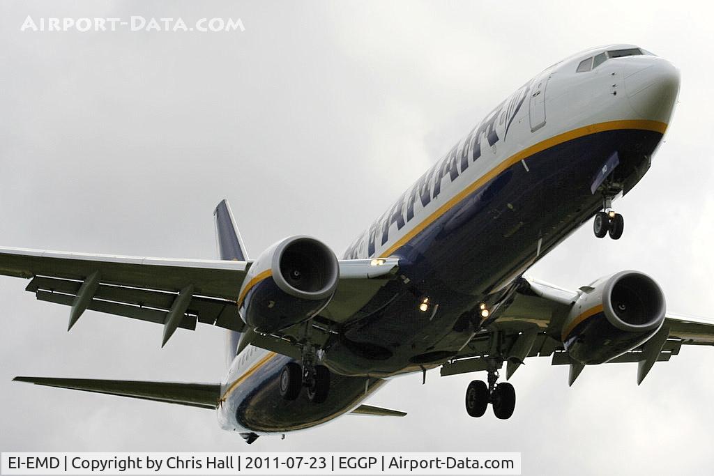EI-EMD, 2010 Boeing 737-8AS C/N 38509, Ryanair