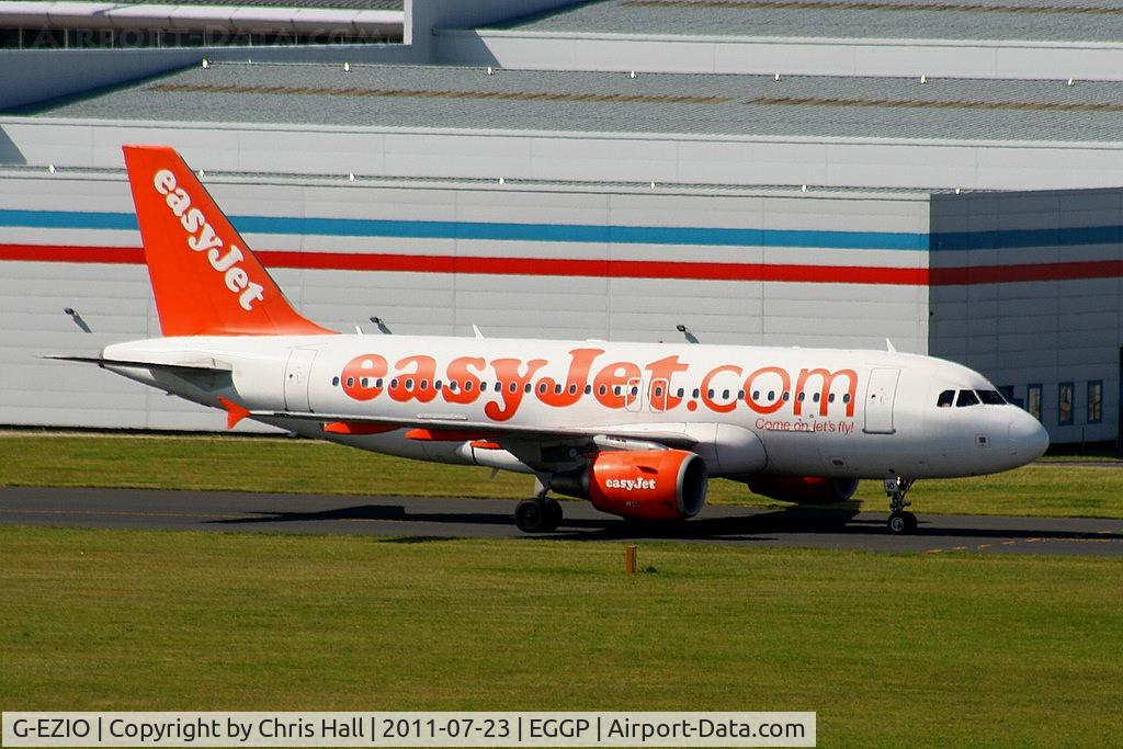 G-EZIO, 2005 Airbus A319-111 C/N 2512, easyJet