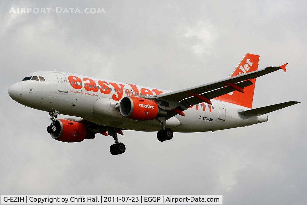 G-EZIH, 2005 Airbus A319-111 C/N 2463, easyJet