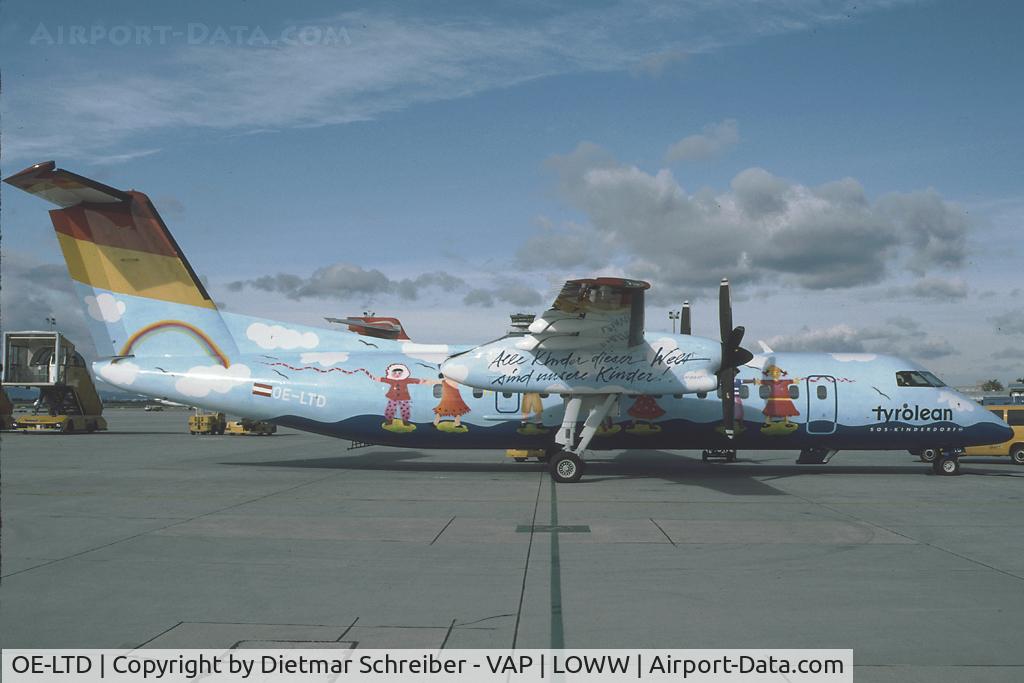 OE-LTD, 1995 De Havilland Canada DHC-8-314Q Dash 8 C/N 400, Tyrolean Airways Dash 8-300