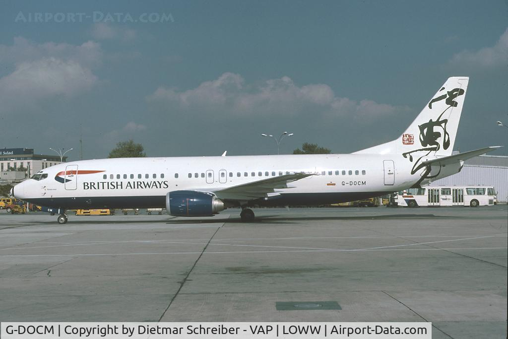 G-DOCM, 1992 Boeing 737-436 C/N 25843, British Airways Boeing 737-400