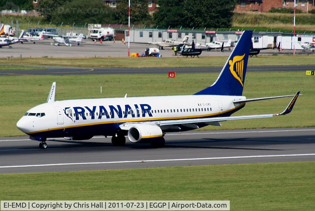 EI-EMD, 2010 Boeing 737-8AS C/N 38509, Ryanair