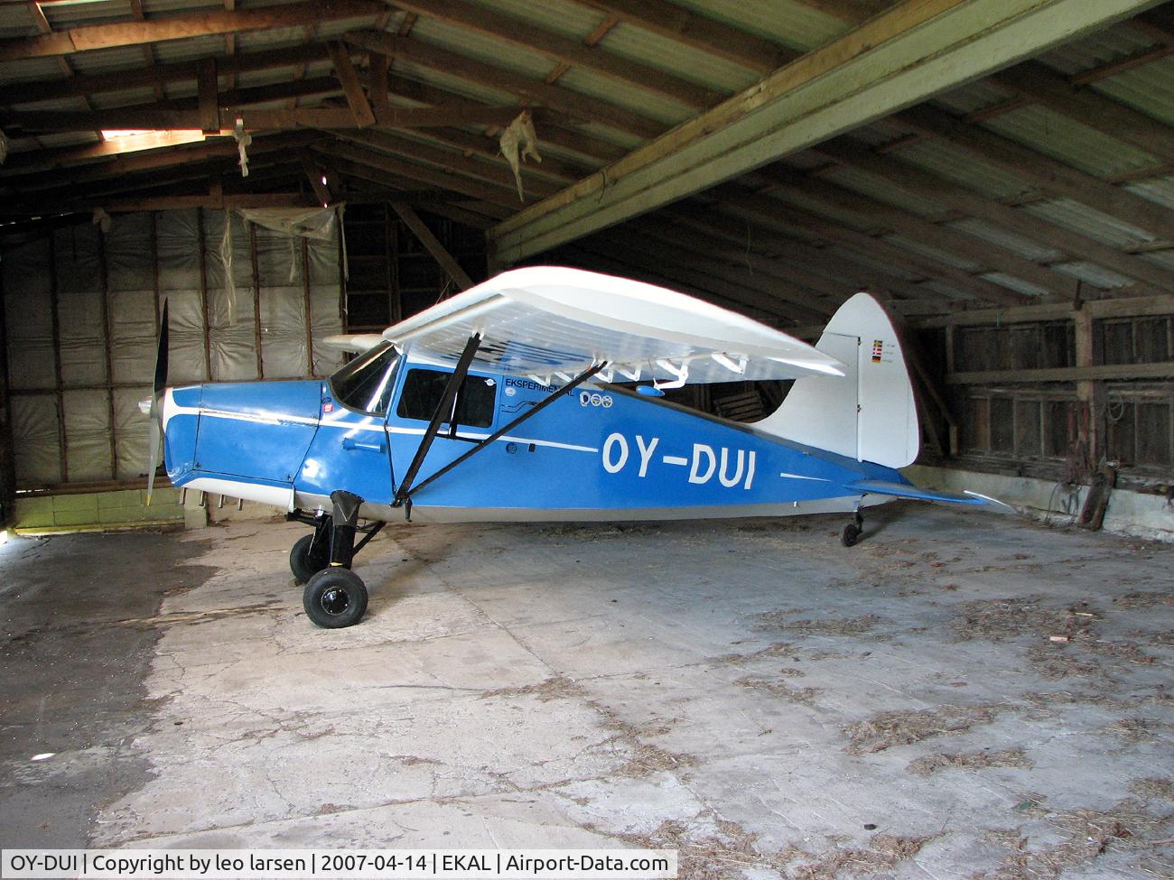 OY-DUI, 1946 SAI KZ III U-2 C/N 103, Allerød (now closed)14.4.07