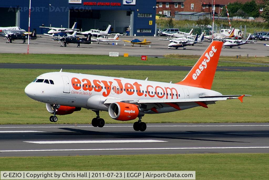 G-EZIO, 2005 Airbus A319-111 C/N 2512, easyJet