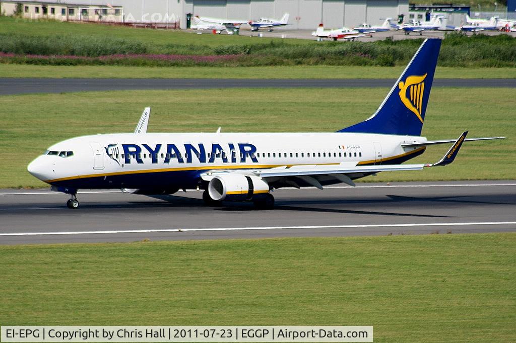 EI-EPG, 2011 Boeing 737-8AS C/N 34985, Ryanair