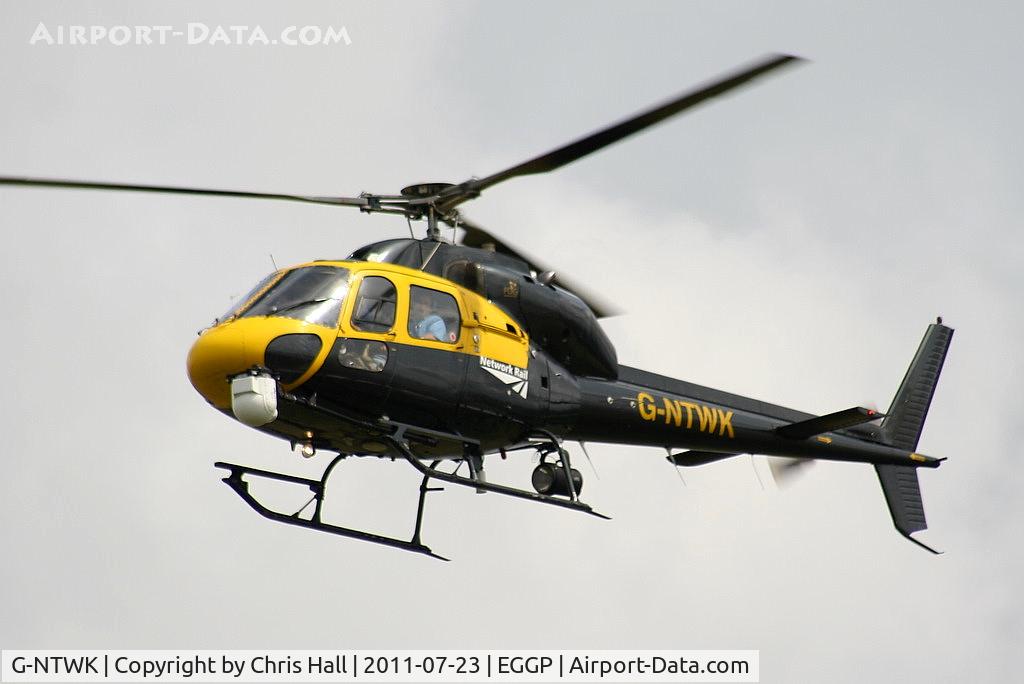 G-NTWK, 1986 Aerospatiale AS-355F-1 Twin Squirrel C/N 5347, operating for Network Rail