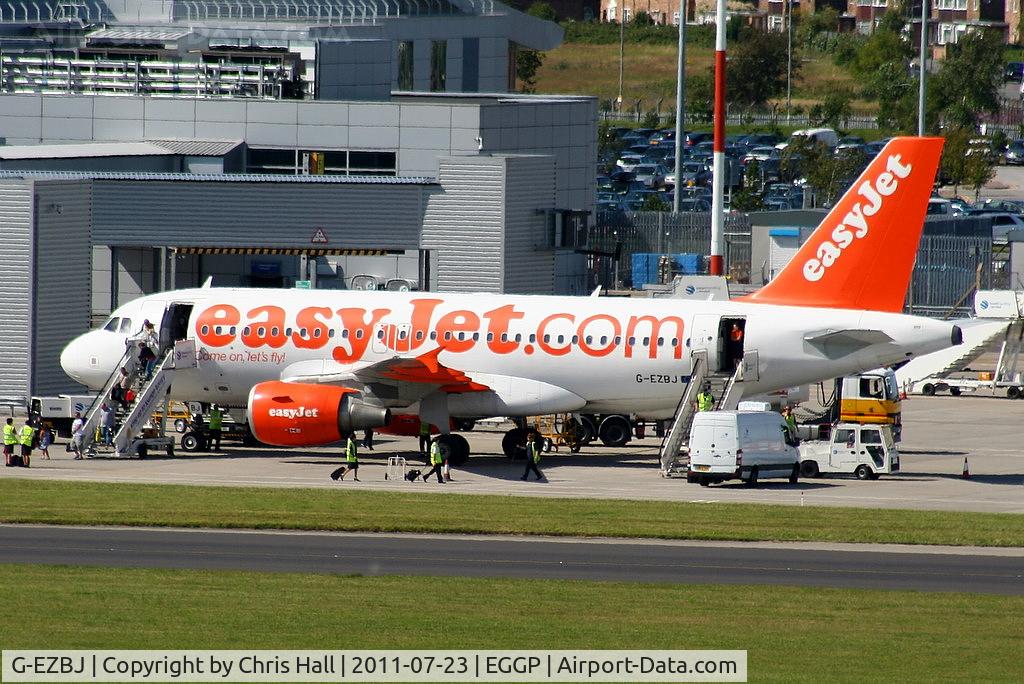 G-EZBJ, 2007 Airbus A319-111 C/N 3036, easyJet