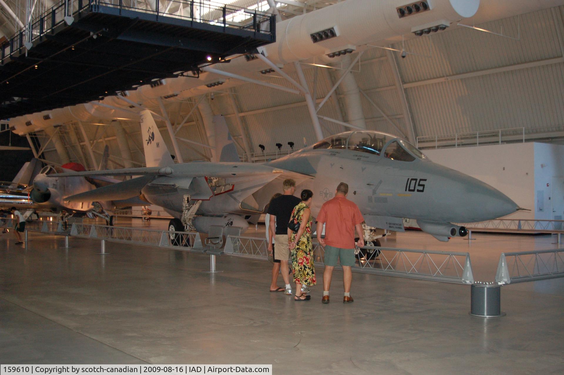 159610, Grumman F-14D(R) Tomcat C/N 157, Grumman F-14D(R) Tomcat at the Steven F. Udvar-Hazy Center, Smithsonian National Air and Space Museum, Chantilly, VA