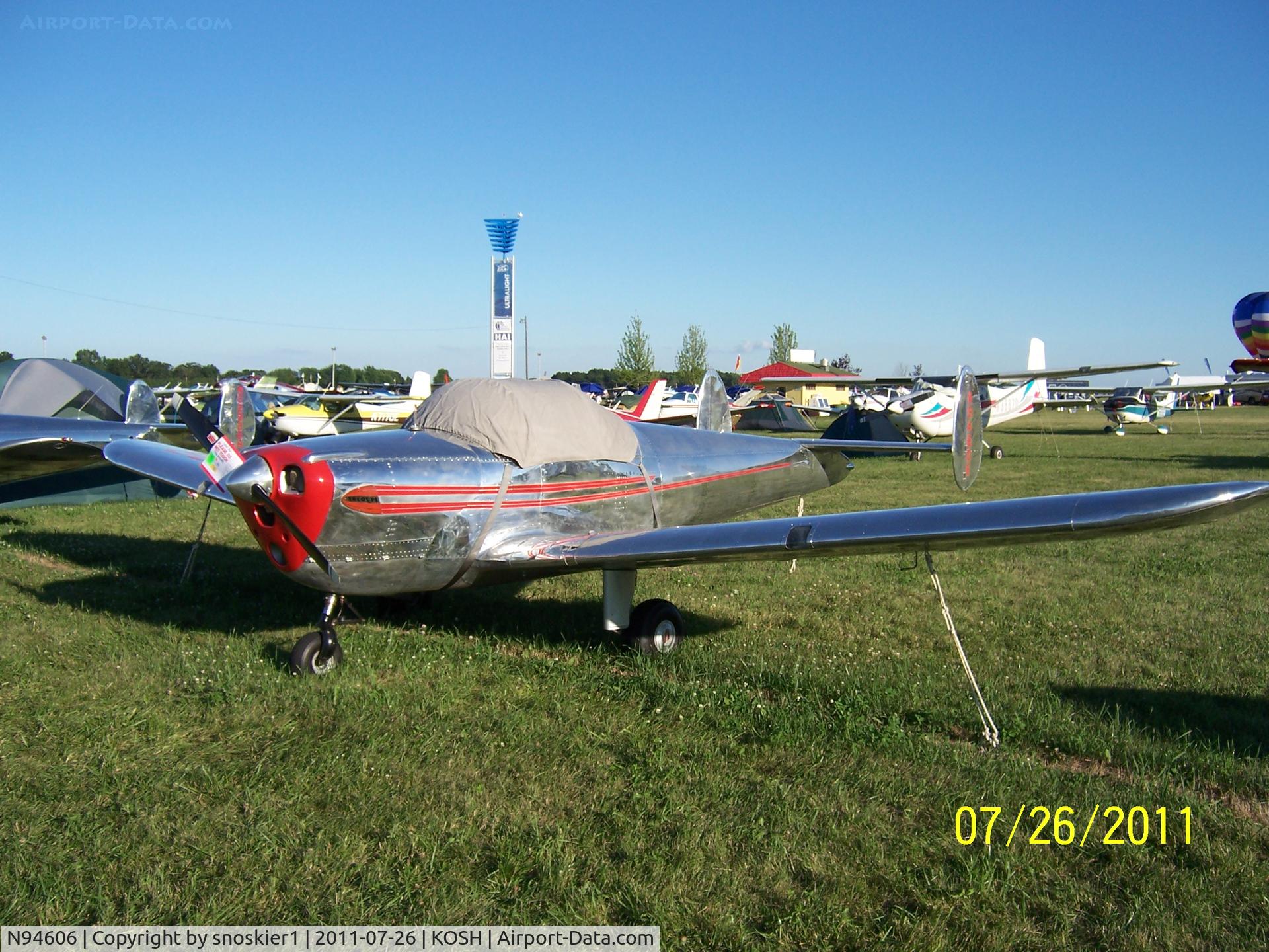 N94606, 1947 Erco 415C Ercoupe C/N 4707, Aiventure 2011 ... on Ercoupe Alley