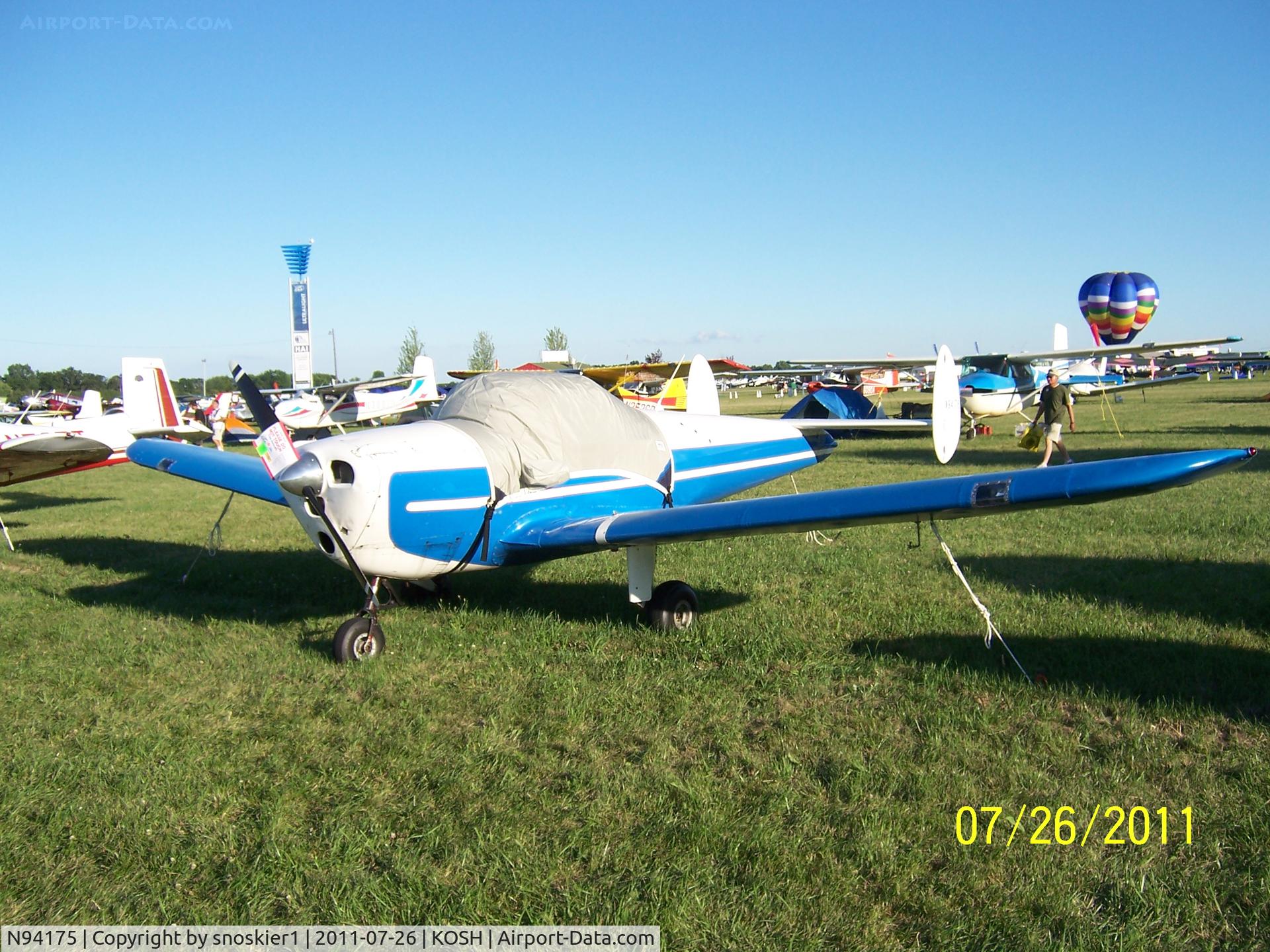 N94175, 1946 Erco 415C Ercoupe C/N 1498, Airventure 2011 - Ercoupe Alley