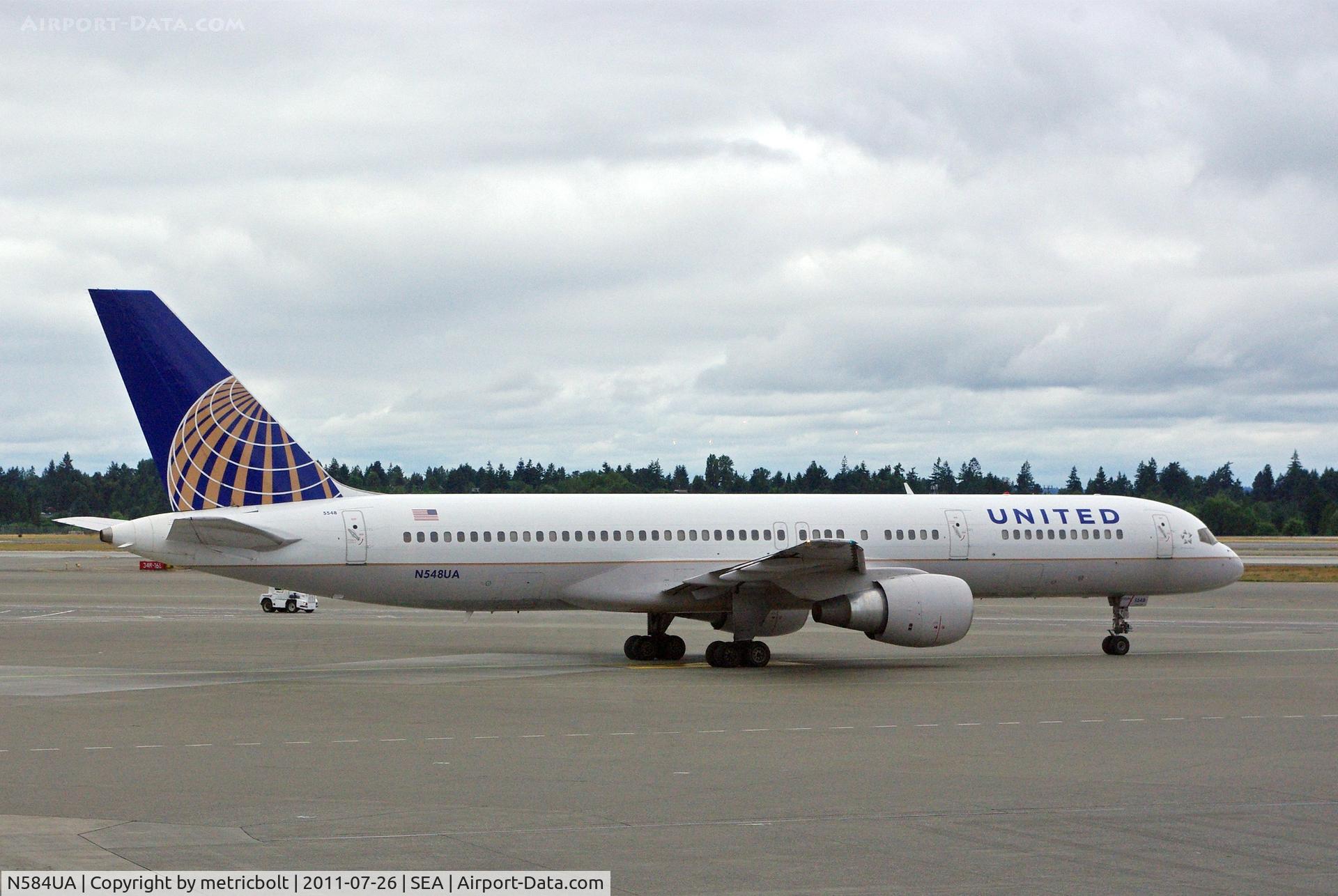 N584UA, 1993 Boeing 757-222 C/N 26706, At Sea-Tac