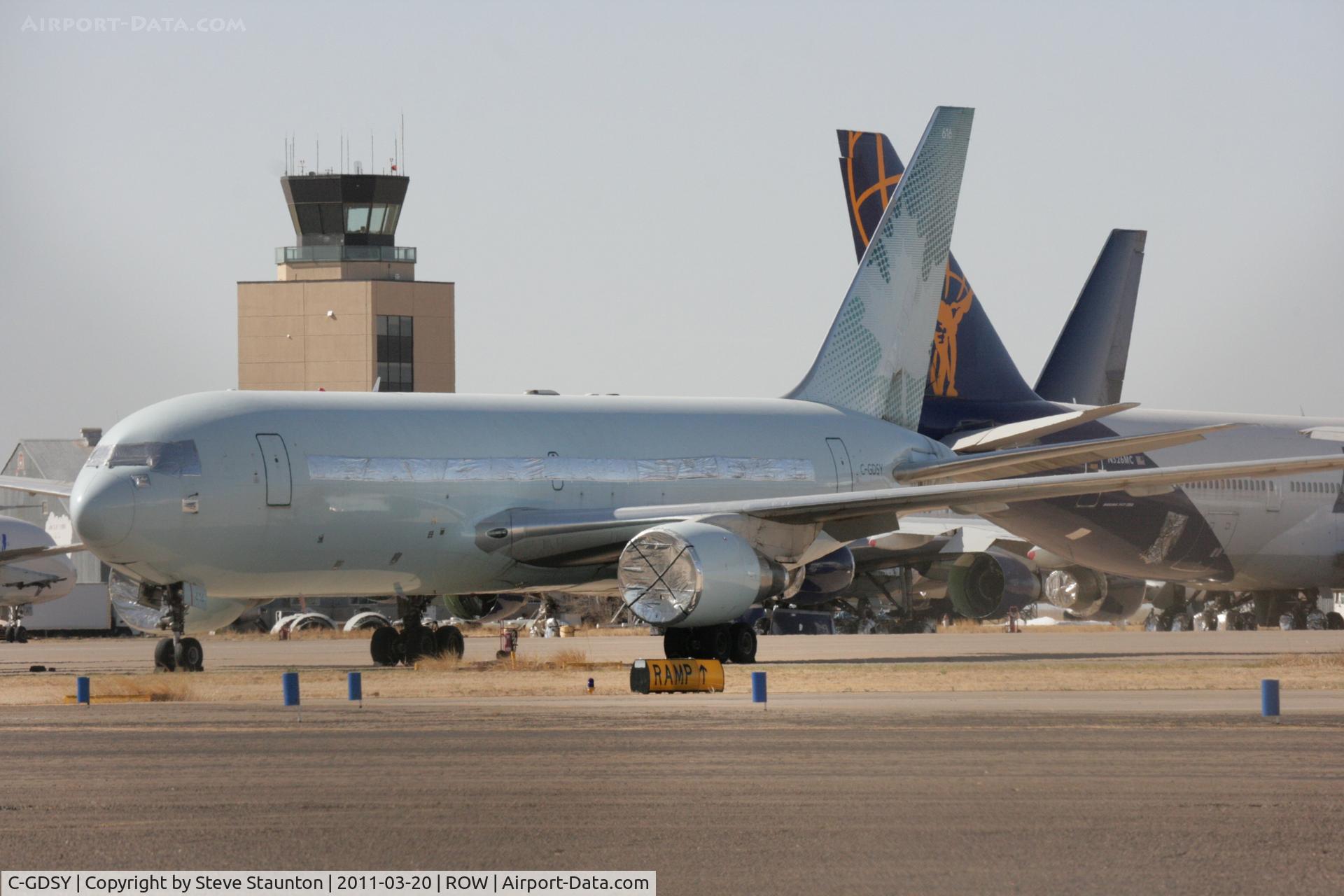C-GDSY, 1988 Boeing 767-233 C/N 24145, Taken at Roswell International Air Centre Storage Facility, New Mexico in March 2011 whilst on an Aeroprint Aviation tour