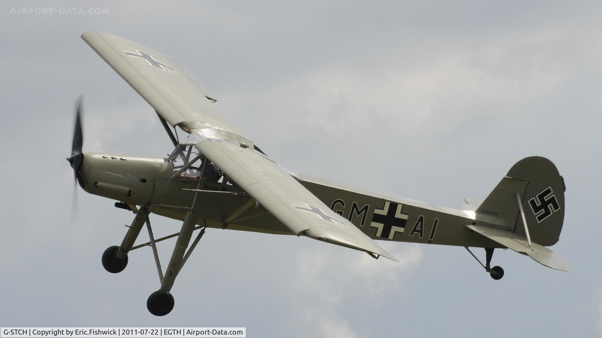 G-STCH, 1942 Fieseler Fi-156A-1 Storch C/N 2088, 41. G-STCH at Shuttleworth (Old Warden) Aerodrome.