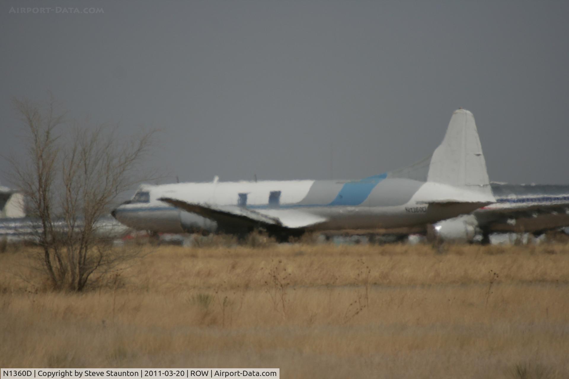 N1360D, 1951 Convair 340 C/N 241, Taken at Roswell International Air Centre Storage Facility, New Mexico in March 2011 whilst on an Aeroprint Aviation tour