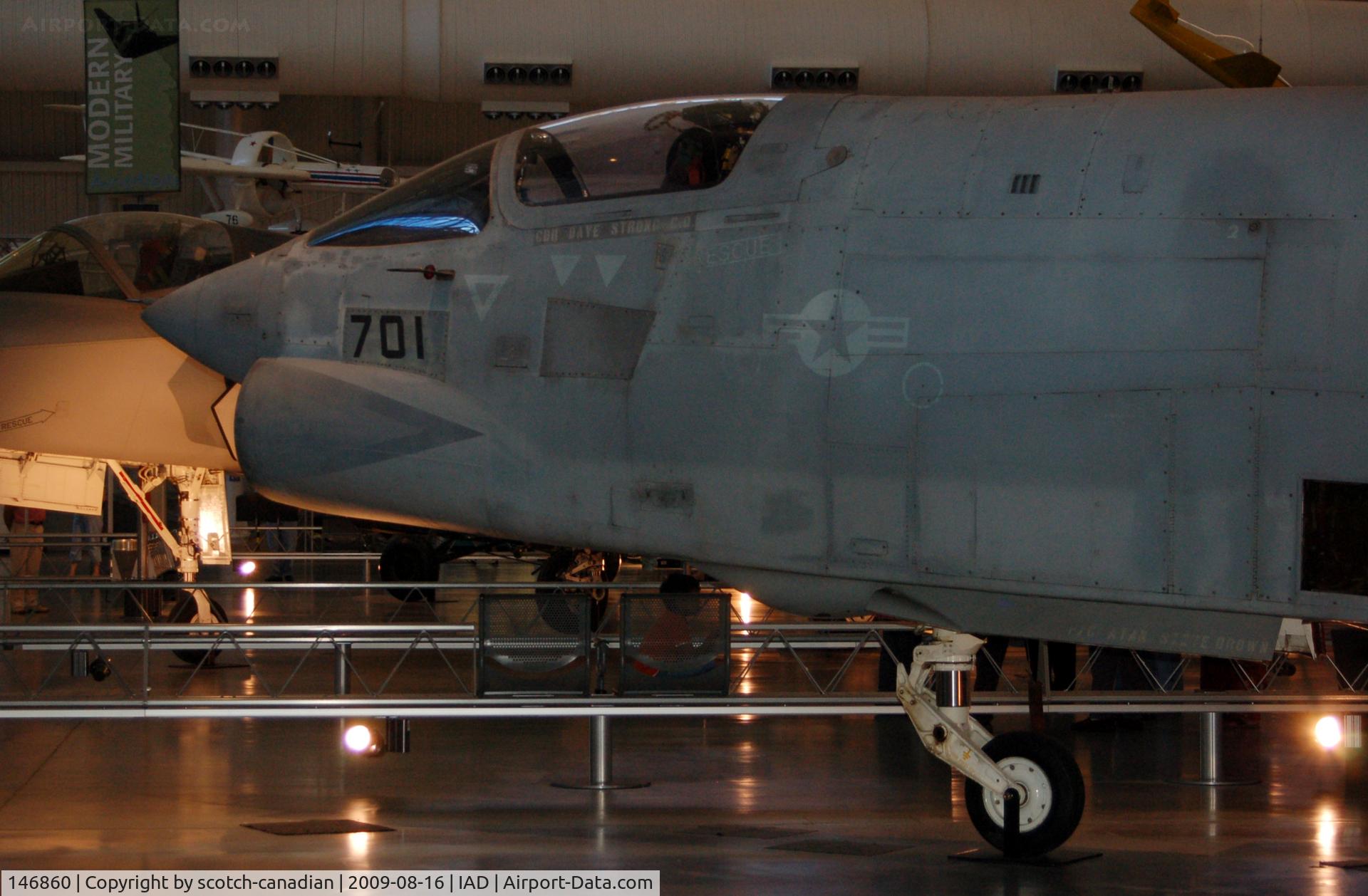 146860, Vought RF-8G Crusader C/N 632, Chance-Vought RF-8U Crusader at the Steven F. Udvar-Hazy Center, Smithsonian National Air and Space Museum, Chantilly, VA