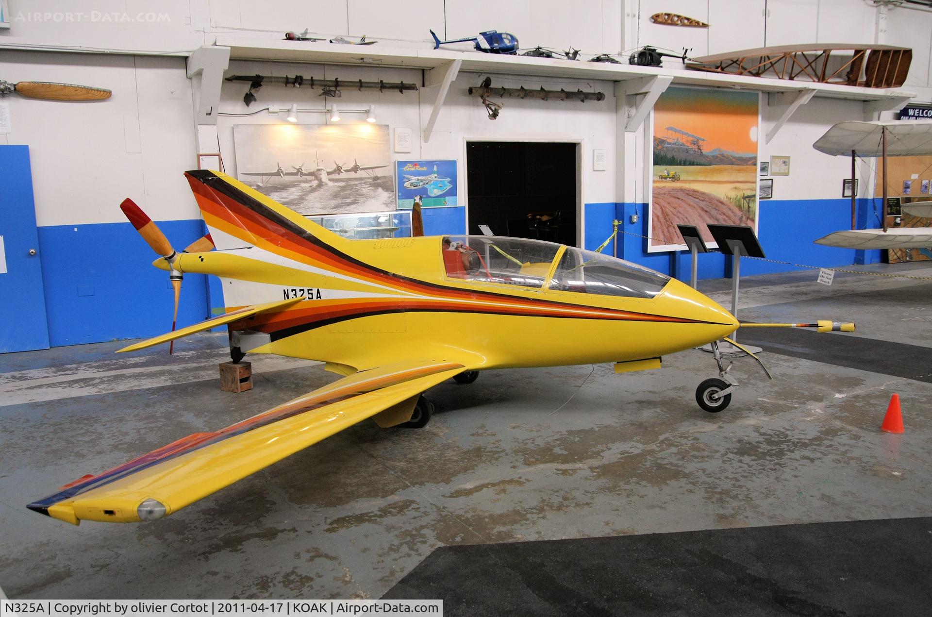 N325A, Bede BD-5B C/N 3555, Oakland aviation museum